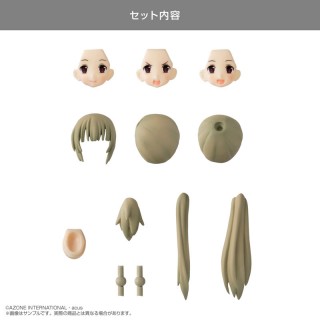 Picco Neemo Custom Lily TYPE A Head Part Set 1/12 Flaxen azone international