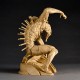 ARTPLA SCULPTURE WORKS Evangelion Unit-02 2nd Mode The Beast Battle of GeoFront Beige Color Ver. Kaiyodo