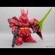 SD Gundam Jumbo Soft Vinyl Figure SD MSN 04 SD Sazabi PLEX