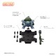 ChoiPla Armored Trooper Votoms Scope Dog Round Mover Equipped Space Custom cavico models