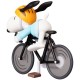 UDF Ultra Detail Figure Peanuts SERIE 14 No.691 BICYCLE RIDER SNOOPY Medicom Toy