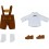 Nendoroid Doll Outfit Set World Tour Germany Boy (Brown) Good Smile Company