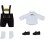 Nendoroid Doll Outfit Set World Tour Germany Boy (Black) Good Smile Company