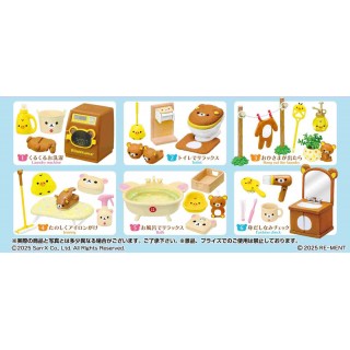 Rilakkuma Room de Sukkiri Iikibun Pack of 6 RE-MENT