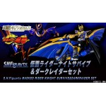Kamen Rider Ryuki SH S.H. Figuarts Kamen Rider Knight Survive & Darkraider Set Bandai Collector