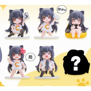 XaioC illustration by Mizhi Gongfang Chibi Figure Pack of 6 OMAHA