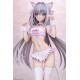 Tsuki ni Yorisou Otome no Sahou Luna Sakurakouji Cat eared Maid Cherry Blossom Color ver. 1/6 Q-six