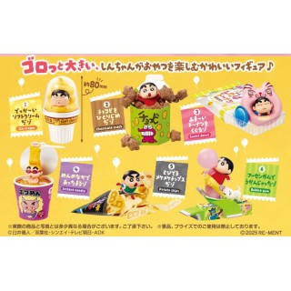 Crayon Shin chan Snack Figure Otsuya Party dazo Pack of 6 RE-MENT