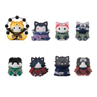 MEGA CAT PROJECT NARUTO Shippuden Nyaruto! LAST BATTLE Edition Pack of 8 MegaHouse