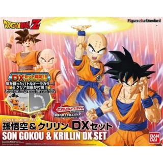 Figure-rise Standard Dragon Ball Z Son Goku and Krillin DX Set Model Kit Bandai