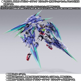 METAL BUILD Double O Quanta Full Saber Option Set Bandai Limited