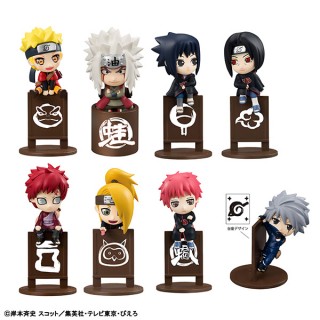 Ochatomo Series NARUTO Shippuden Toriaezu Ocha ni Shiyotteba yo! Version Pack of 8 MegaHouse