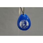 (T1E) DRAGON BALL Z DBZ SOUNDDROP KEYCHAIN SUPER SAIYAN VEGETA COLOR BLUE BANDAI 