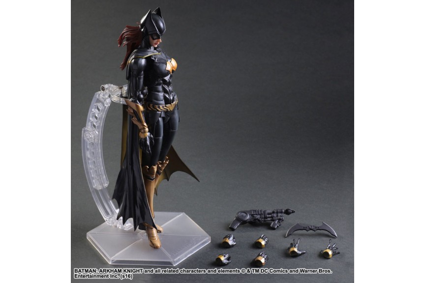Play Arts Kai Batman Arkham Knight Batgirl Figur Modell 25cm 