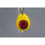 (T1E) DRAGON BALL Z DBZ SOUNDROP KEYCHAIN GOKU COLOR YELLOW BANDAI 