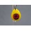 (T1E) DRAGON BALL Z DBZ SOUNDROP KEYCHAIN GOKU COLOR YELLOW BANDAI 