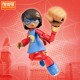 Spidey and His Amazing Friends Spidey AL03 Ms. Marvel Kamala Plastic Kit BLOKEES