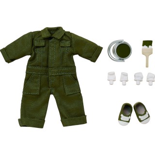 Nendoroid Doll Outfit Set Colorful Coveralls Khaki Good Smile Company