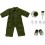 Nendoroid Doll Outfit Set Colorful Coveralls Khaki Good Smile Company