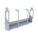 New Type Long Seat Interior Set Plastic Model 1/80 PM Office A