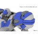 POWERDoLLS 5inch Mechanism 2 Expansion Set C 5inM for Armored Infantry 1/48 (left and right)) PM Office A