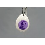 (T1E) DRAGON BALL Z DBZ SOUNDDROP KEYCHAIN FREEZA FREEZER COLOR WHITE BANDAI 