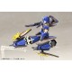 Phantasy Star Online 2 Indigo Guardian Shiki 1/12 Plastic Model Kit Kotobukiya