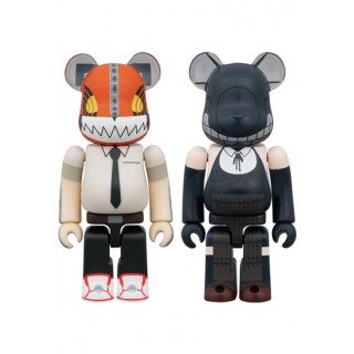 Kubrick Chainsaw Man BEARBRICK & Bomb 2PCS SET Medicom Toy