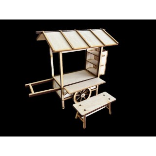 1/12 Food cart Cobaanii Mokei Kobo