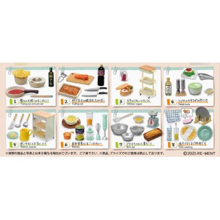 Petit Sample Series Kitchen Tools Pack of 8 RE-MENT