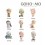 MO I KNOW ME Series Trading Figure Pack of 9 GOHO