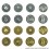 Dragon Quest Otakara Coin Collections Vol.3 Pack of 16 Square Enix