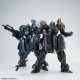 ULTRA ACTION TROOPER SERIES ZA-11PS ZI-KRON 1/144 SCALE PLASTIC MODEL KIT (TRANSPARENT BLACK) SHEIK MAINLAND