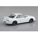 RakuPla Snap Kit No.14CU CW Nissan R32 Skyline GT R Custom Wheel (Crystal White) 1/32 Aoshima