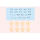 Sousai Shoujo Teien CUSTOMIZED FACE & DECAL SET Vol.9 Kotobukiya