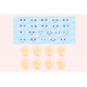 Sousai Shoujo Teien CUSTOMIZED FACE & DECAL SET Vol.8 Kotobukiya