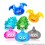 Dragon Quest Crystal Monsters - Diamond Cut Version 3 Pack of 12 Square Enix