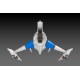 Darius Silver Hawk 3F 1B SPACE FIGHTER 2P COLOR 1/144 PM Office A