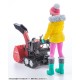 PLAMAX MF 62 minimum factory Minori with Honda Small Snow Plow HSS1170n 1/20 Max Factory
