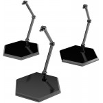 The Simple Stand x3 BLACK (for Figures and Models) Hex Type Good Smile Company