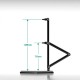 The Simple Stand x3 BLACK (for Figures and Models) Hex Type Good Smile Company