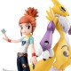 Digimon Tamers G.E.M Series Renamon & Makino Ruki Limited Megahouse