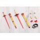 M.S.G Modeling Support Goods Virtuous Style09 Sword Set A Flamerite Ver. Kotobukiya