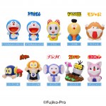 Fujiko F Fujio Characters Sofubi Puppet Mascot Pack of 10 Ensky