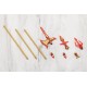M.S.G Modeling Support Goods VIRTUOUS STYLE11 POLE WEAPON SET FLAMERITE Ver. Kotobukiya