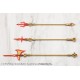 M.S.G Modeling Support Goods VIRTUOUS STYLE11 POLE WEAPON SET FLAMERITE Ver. Kotobukiya