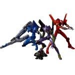 ARTPLA SCULPTURE WORKS Evangelion Evangelion Unit-01 & Unit-02 & Unit-00 Kai Interception in Tokyo-3 Kaiyodo