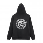 Ghost in the Shell STAND ALONE COMPLEX The Laughing Man Zip Hoodie BLACK (L Size) COSPA