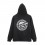 Ghost in the Shell STAND ALONE COMPLEX The Laughing Man Zip Hoodie BLACK (L Size) COSPA