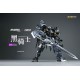 TRON MODEL x Kidou Sentai Iron Saga METALHEART Series SCHWARZRITTER 1/72 ALLOY ACTION FIGURE TRON MODEL-KIT